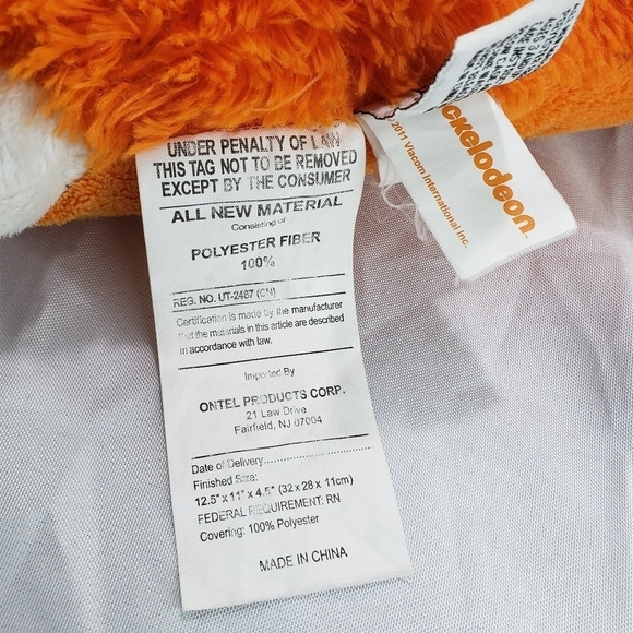 Pillow Pets Pee Wees Dora The Explorer & Map Plush Pillow 2011 12 x 14 Inches - Picture 9 of 10